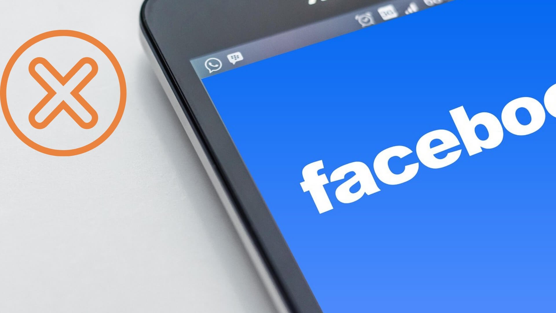 chiudere una pagina facebook