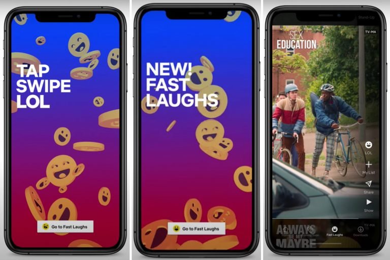 netflix fast laughs