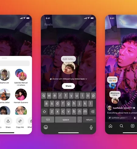 instagram rimuove note