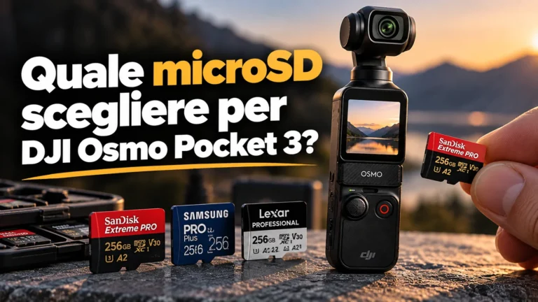 quale micro sd scegliere per osmo pocket 4